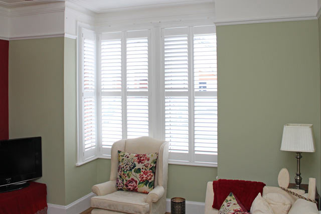 Woking Bay Window Shutters