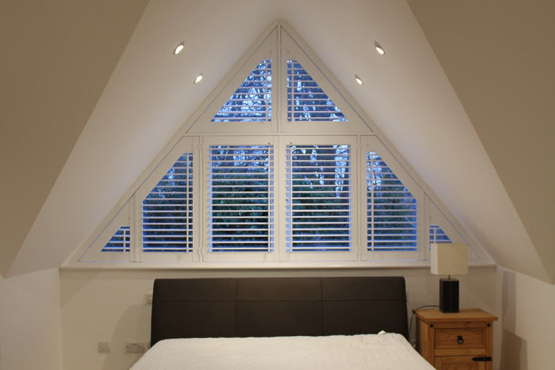 Bay Window Shutter Blinds