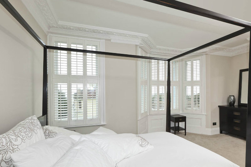 Bedroom Tier on Tier Shutters