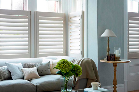 living room shutters